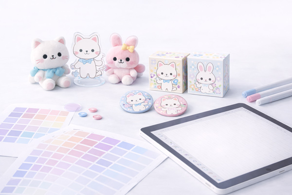 キャラクター商品の豊富なノウハウ